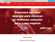 Tablet Screenshot of ddcom.com.br